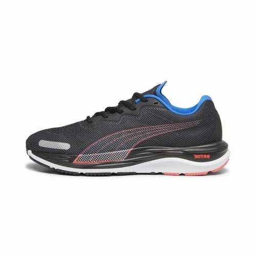 Беговые кроссовки для взрослых Puma Velocity Nitro 2 Чёрный Мужской image 1