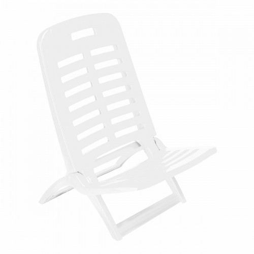 Beach Chair IPAE Progarden ply80cbi White 40 x 51,5 x 62 cm image 1