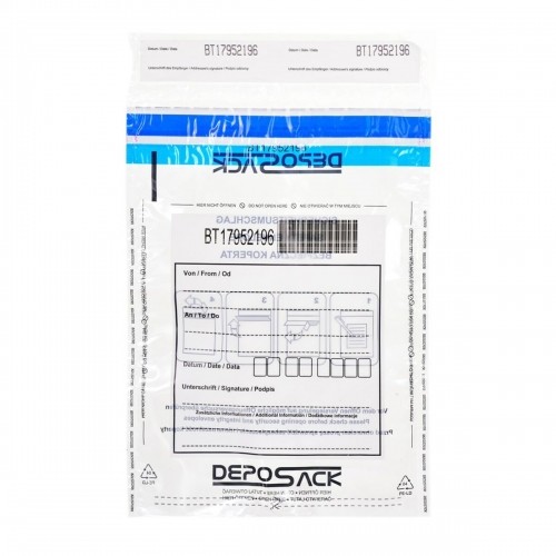 Envelopes Nc System B4 Safety 25,1 x 36,2 cm 50 Units White image 1