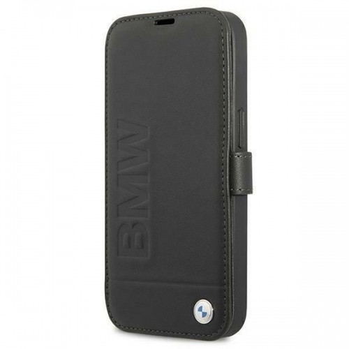 Apple Etui BMW BMFLBKP13SSLLBK iPhone 13 mini 5,4" czarny|black book Signature image 1