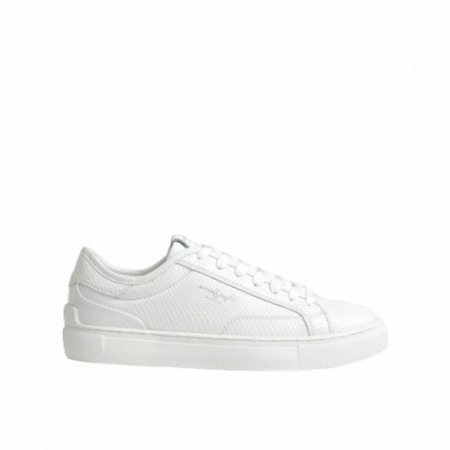 Sports Trainers for Women Pepe Jeans Adams Snaky White image 1