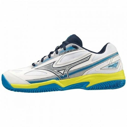 Adult's Padel Trainers Mizuno Break Shot 4 CC White image 1