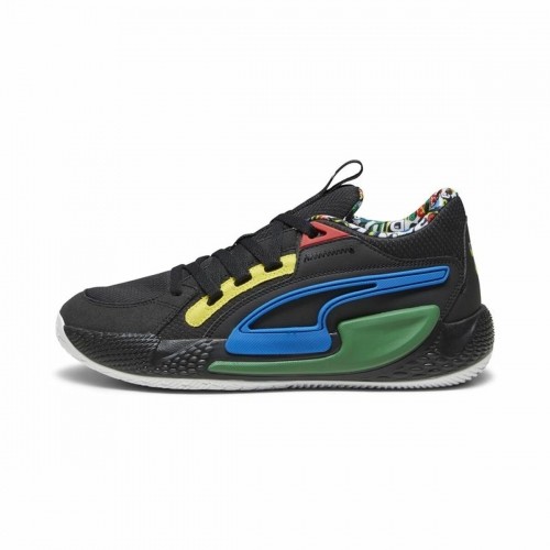 Basketball Shoes for Adults Puma  Court Rider Chaos Black image 1