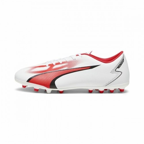 Adult's Football Boots Puma Ultra Play MG White Red image 1