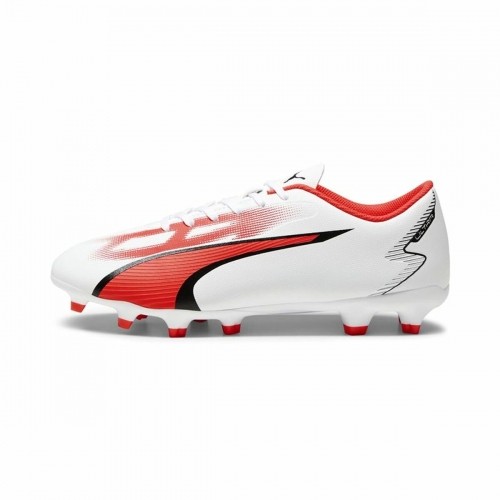 Adult's Football Boots Puma Ultra Play FG/AG White Red image 1
