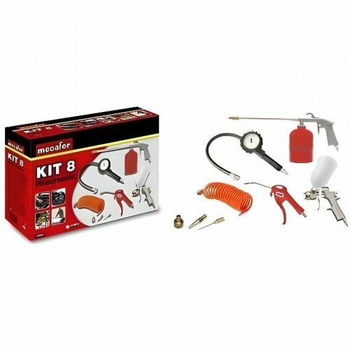 Air compressor accessories kit MECAFER 8 Pieces image 1