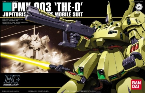 Figurine collector's BANDAI HGUC 1/144 PMX-003 THE-O GUN14213 image 1