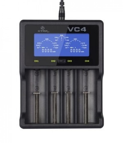 XTAR VC4SL battery charger to Li-ion / Ni-MH / Ni-CD 18650 image 1