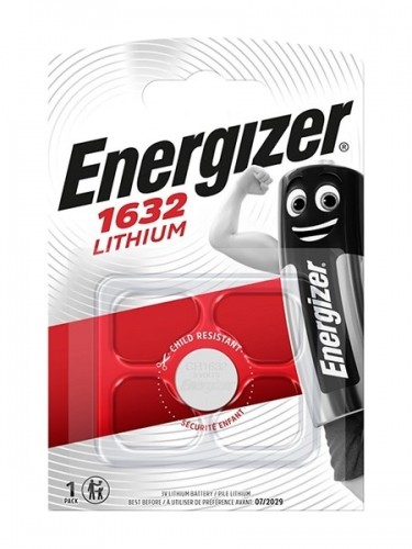 ENERGIZER BATTERY SPECIALIZED LITHIUM CR1632 3V 1 PIECE image 1