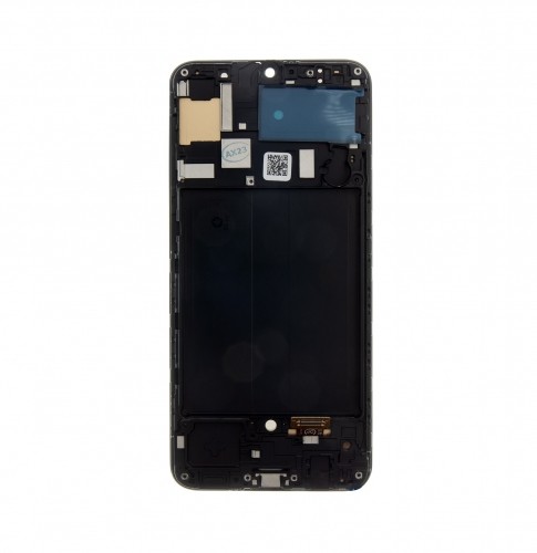 For_samsung LCD display + Touch Unit + Front Cover for Samsung A505 Galaxy A50 Black image 1