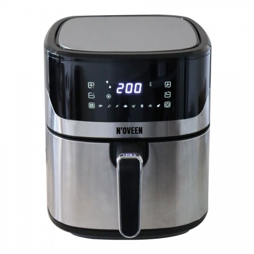 N'oveen Hot air fryer NOVEEN AF550 6.5 l 1600 W Black, Silver image 1