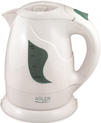 Adler AD 08 w electric kettle 1 L 850 W White image 1