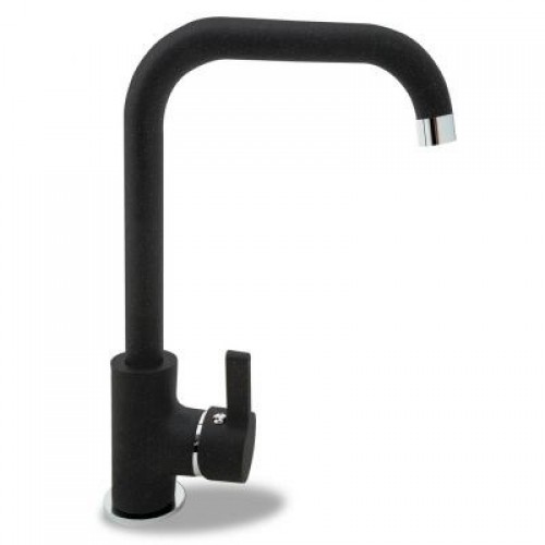 PYRAMIS 090923238 kitchen faucet Black image 1