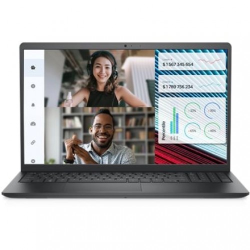 Dell Vostro 15 3520 Black 15.6 " WVA FHD 1920 x 1080 pixels Anti-glare Intel Core i3 i3-1215U 8 GB DDR4 SSD 256 GB Intel UHD Graphics Windows 11 Home 802.11ac Keyboard language English Keyboard backlit Warranty 36 month(s) Battery warranty 12 month(s) image 1