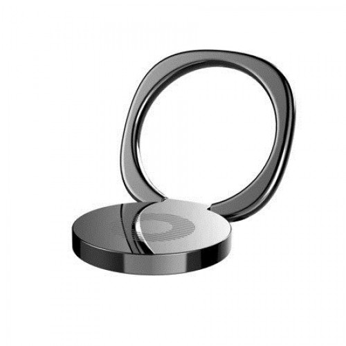 Ring holder Baseus Privity for phone black image 1