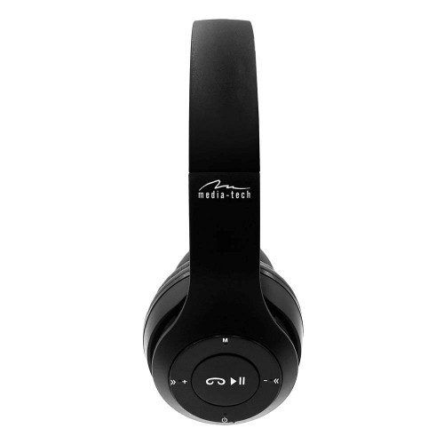 Media Tech MEDIA-TECH EPSILION BT MT3591 Wireless headphones Bluetooth 4.2 Microphone Radio FM Black image 1