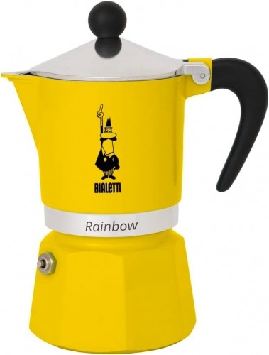 Coffee maker BIALETTI RAINBOW 6TZ 300 ml Yellow image 1