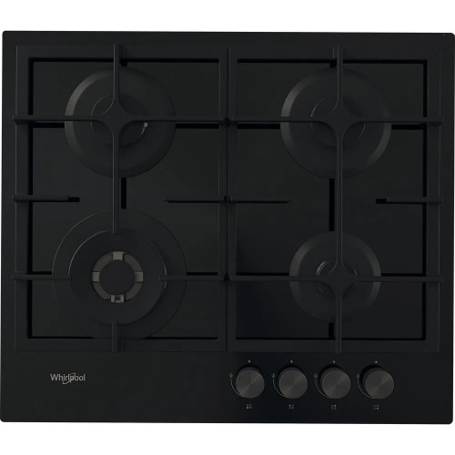 Whirlpool AKT 6455/NB1 hob Black Built-in Gas 4 zone(s) image 1