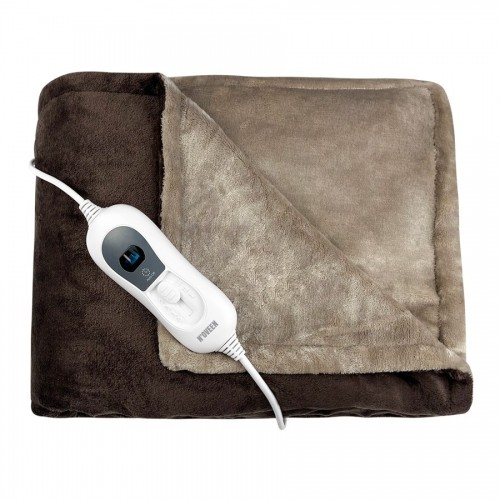 N'oveen NOVEEN ELECTRIC BLANKET EB640 BROWN AND BEIGE 160X120 image 1