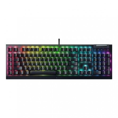 Razer Mechanical Gaming Keyboard BlackWidow V4 X Mechanical Gaming Keyboard Wired US Green Mechanical Switches (Clicky) N/A g image 1