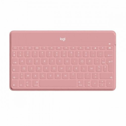 Keyboard Logitech AZERTY French Pink image 1
