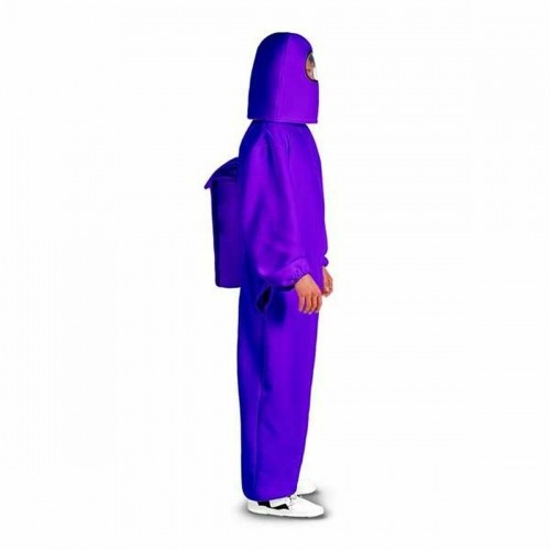 Costume for Adults My Other Me Purple Astronaut (2 Pieces) image 1