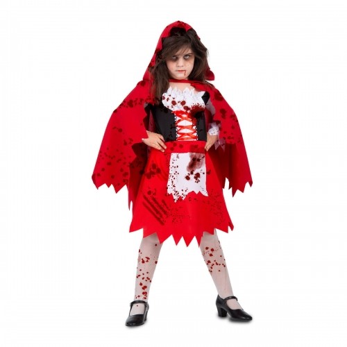 Costume for Children My Other Me Bloody Little Red Riding Hood 5-6 Years (3 Pieces) image 1