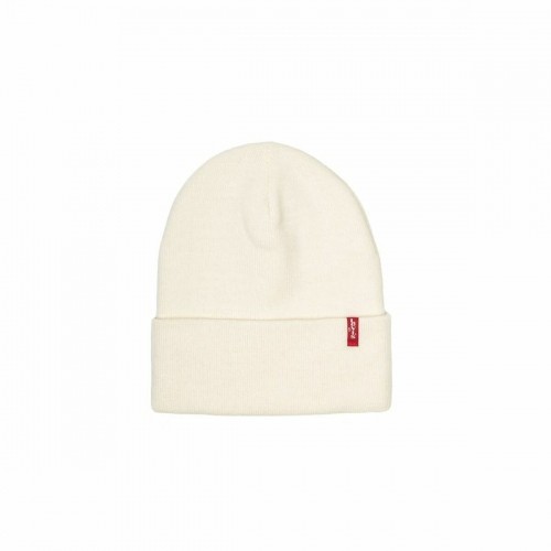 Спортивная кепка Levi's Slouchy Red Tab Beanie  Regular Теплый белый image 1