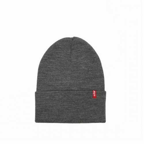 Sports Hat Levi's Slouchy Red Tab Beanie  Regular Dark grey One size image 1