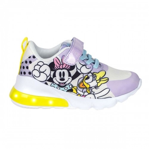 LED Trainers Minnie Mouse Lilac image 1