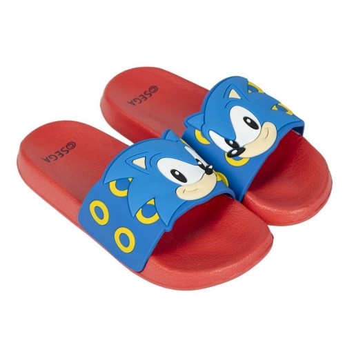 Pludmales sandales za djecu Sonic Zils Sarkans image 1