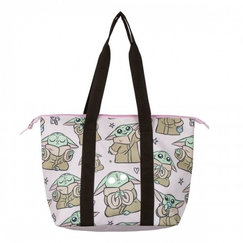 Beach Bag The Mandalorian Pink 48 x 5 x 32 cm image 1