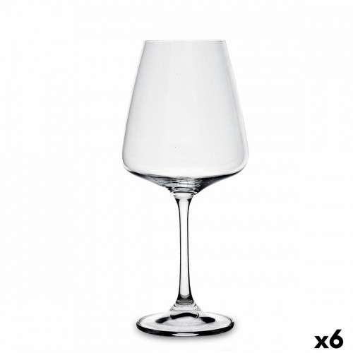 Wine glass Bohemia Crystal Loira Transparent Glass 450 ml (6 Units) image 1