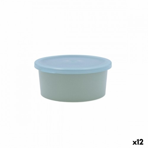 Apaļa Pusdienu Kastīte ar Vāku Quid Inspira 470 ml Zils Plastmasa (12 gb.) image 1