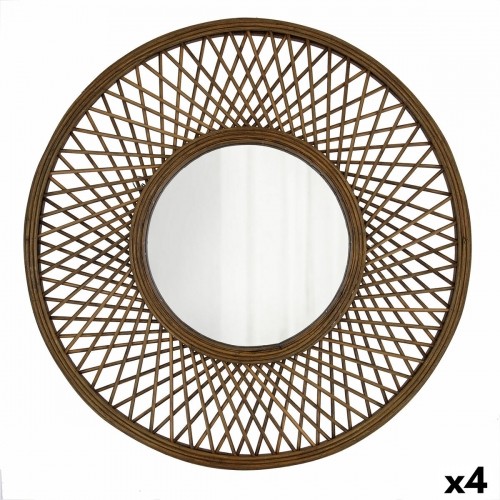 Sienas spogulis Vinthera Moa Rotangpalma Dabisks 59 cm (4 gb.) image 1