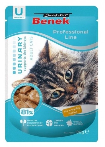 SUPER BENEK Urinary - wet cat food - 100g image 1