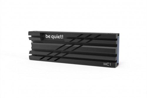 be quiet! MC1 Solid-state drive Heatsink/Radiatior Black 1 pc(s) image 1