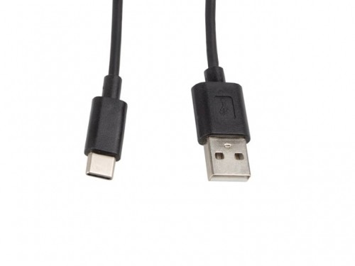 LANBERG USB CABLE 2.0 TYPE-C(M)-AM 1M, BLACK image 1