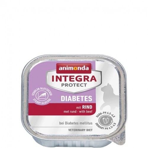 ANIMONDA Integra Protect Diabetes for cats flavour: beef - 100g image 1
