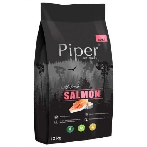 DOLINA NOTECI Piper Animals with salmon - dry dog food - 12 kg image 1