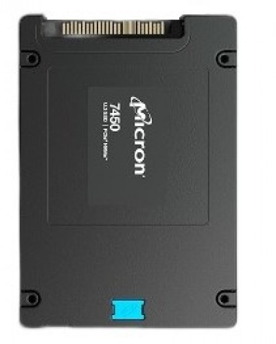 SSD Micron 7450 MAX 3.2TB U.3 (7mm) NVMe PCI 4.0 MTFDKCB3T2TFS-1BC1ZABYYR (DWPD 3) image 1