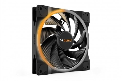 be quiet! Light Wings 140mm ARGB PWM High Speed Fan Black image 1