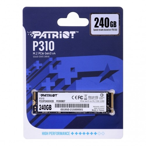 Patriot Memory SSD Patriot P310 240GB M.2 2280 image 1