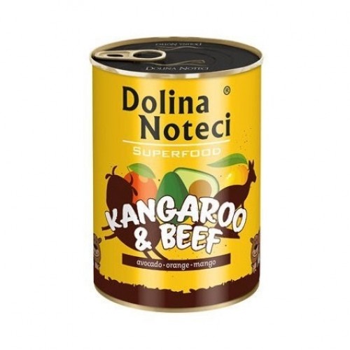 DOLINA NOTECI Superfood Kangaroo with beef  - Wet dog food - 800 g image 1