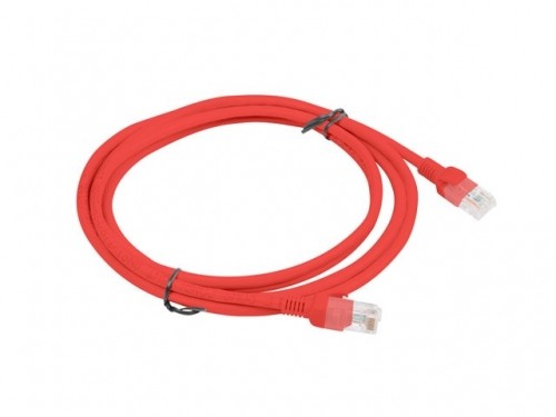 Lanberg PCU5-10CC-0200-R networking cable 2 m Cat5e U/UTP (UTP) Red image 1