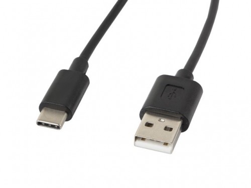 Lanberg CA-USBO-10CC-0018-BK USB cable 1.8 m USB 2.0 USB A USB C Black image 1