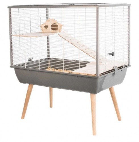 Zolux Cage Neo Silta small rodents H58, Gray image 1