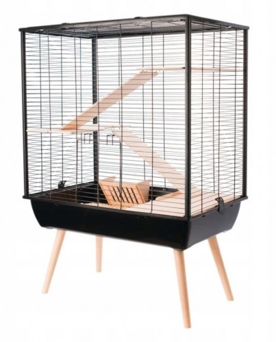Zolux Cage Neo Cozy Large Rodents H80, black color image 1