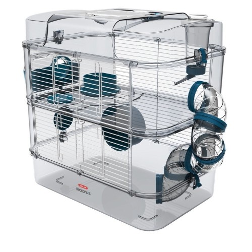 ZOLUX Rody3 DUO - rodent cage - Blue image 1