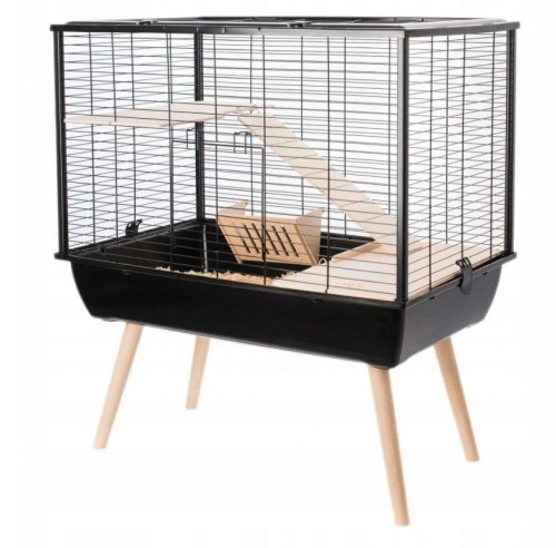 Zolux Cage Neo Muki Large Rodents H58, black image 1